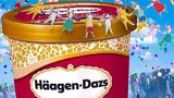 Afbeelding van een pak Häagen-Dazs, een Amerikaans ijsmerk.
