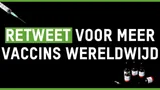 Retweet voor meer vaccins wereldwijd