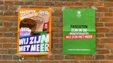 Wij zijn met meer posters fascisten democratie 2025