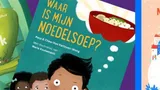 Boekomslagen van de boeken 'Hoekjes van geluk', 'Waar is mijn noedelsoep' en 'Mijn vriendje Bang'