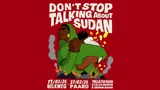 Dont Stop Talking About Sudan event poster verticaal maart 2025