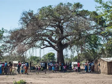 Veel mensen zijn nog steeds afhankelijk van voedselvouchers (Mozambique)