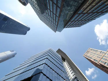 Foto van wolkenkrabbers