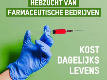 Big pharma whatsappactie