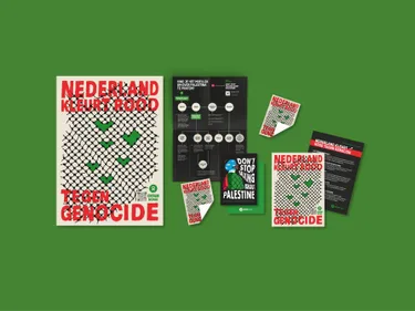 2026 - Actiemaand Palestina - Actiepakket Homepage Groen