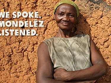 We spoke. Mondoléz listened