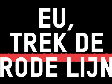 EU trek de rode lijn