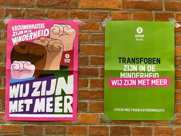 Wij zijn met meer posters 2025 gendergelijkheid
