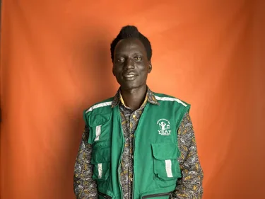 John Jal Dak is de oprichter van Youth Social Advocacy Team, een organisatie dóór en vóór vluchtelingen in Uganda en Zuid-Sudan en partnerorganisatie van Oxfam Novib.