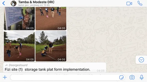 Waterleiding in drc  berichten 1