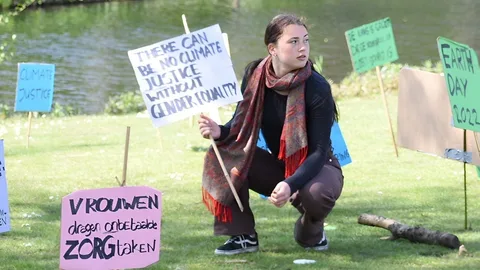 Caya bij de eerste editie van Activist Lab, Oxfam Novibscampagnetraining voor jonge activisten.