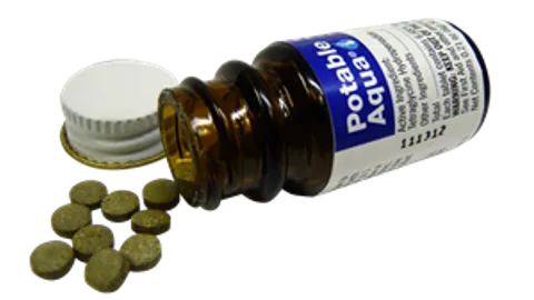 Waterzuiveringstabletten