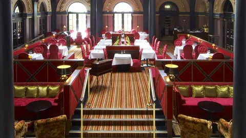 Luxe interieur van het Merchant Hotel.