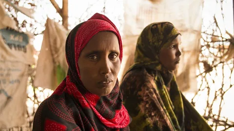 Foto van Kamina en Hadija