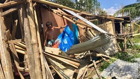 Gevolgen orkaan mangkhut