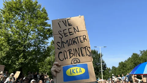 Klimaatprotest cabinet