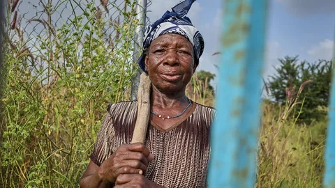 Photo of a woman in Ghana