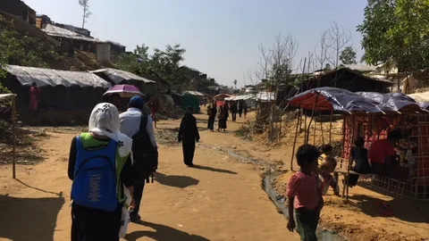 Bezoek Elselijn kamp rohingya bangladesh in 2017