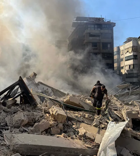 Beirut Israeli Airstrikes Aftermath AGENCY IMAGE