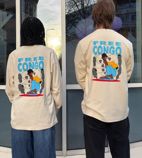 Congo Tshirt back models female male