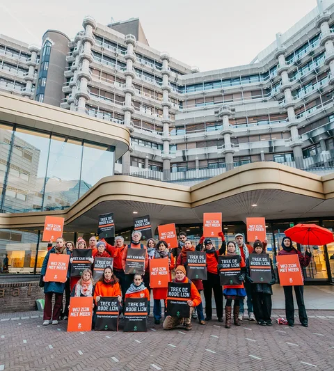 2026 - Rode Lijn-protest voor de Tweede Kamer