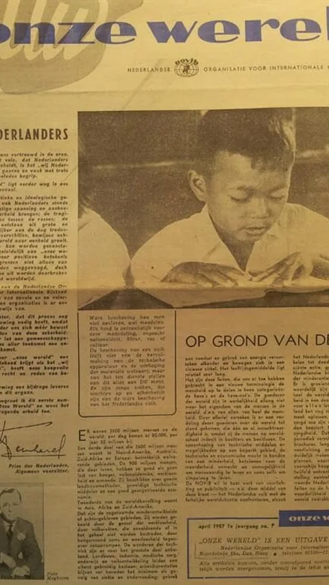 Voorpagina van Oxfam Novib Magazine