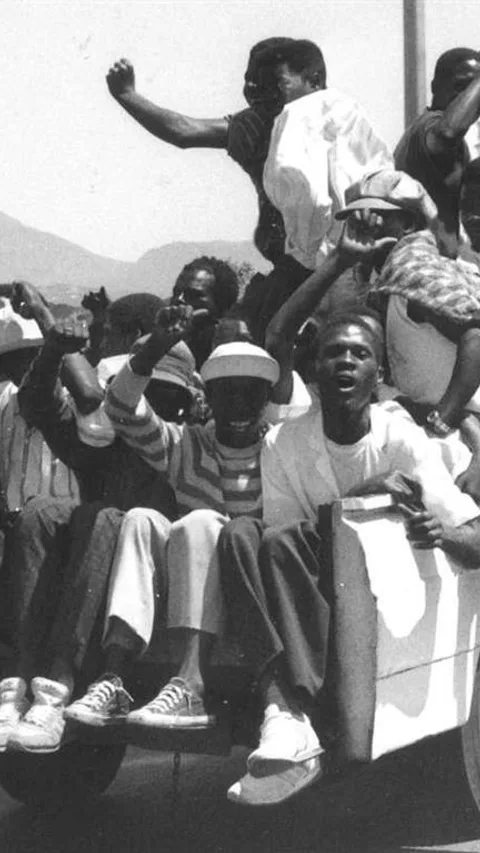 Zuid afrika bevrijding mandela 1990