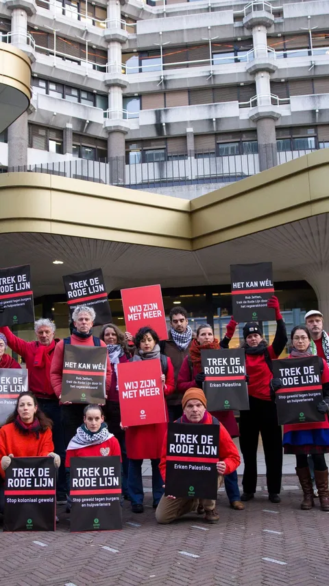 Gaza protest januari 2026 trek de rode lijn door in het regeerakkoord
